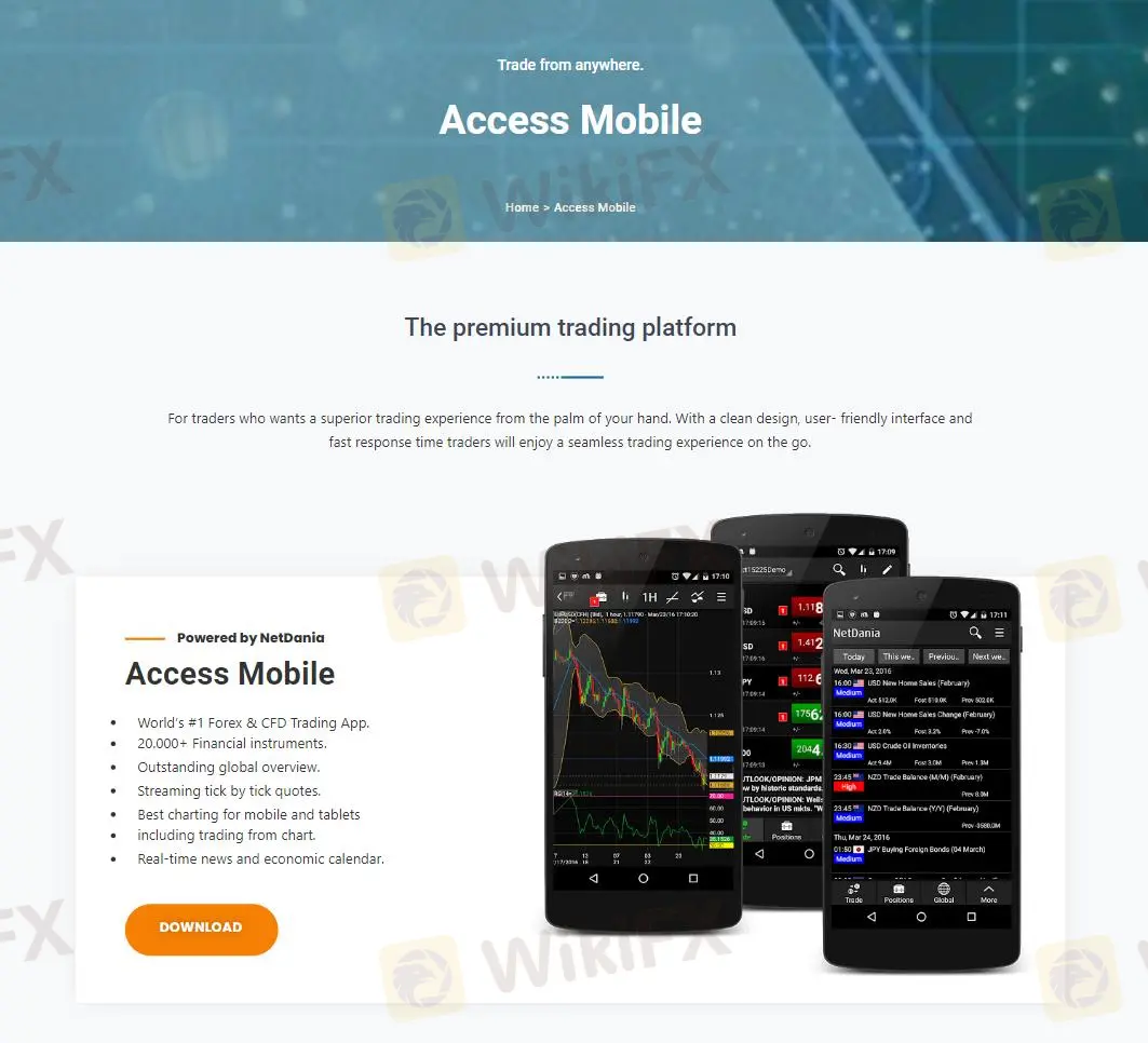 Plateforme de trading