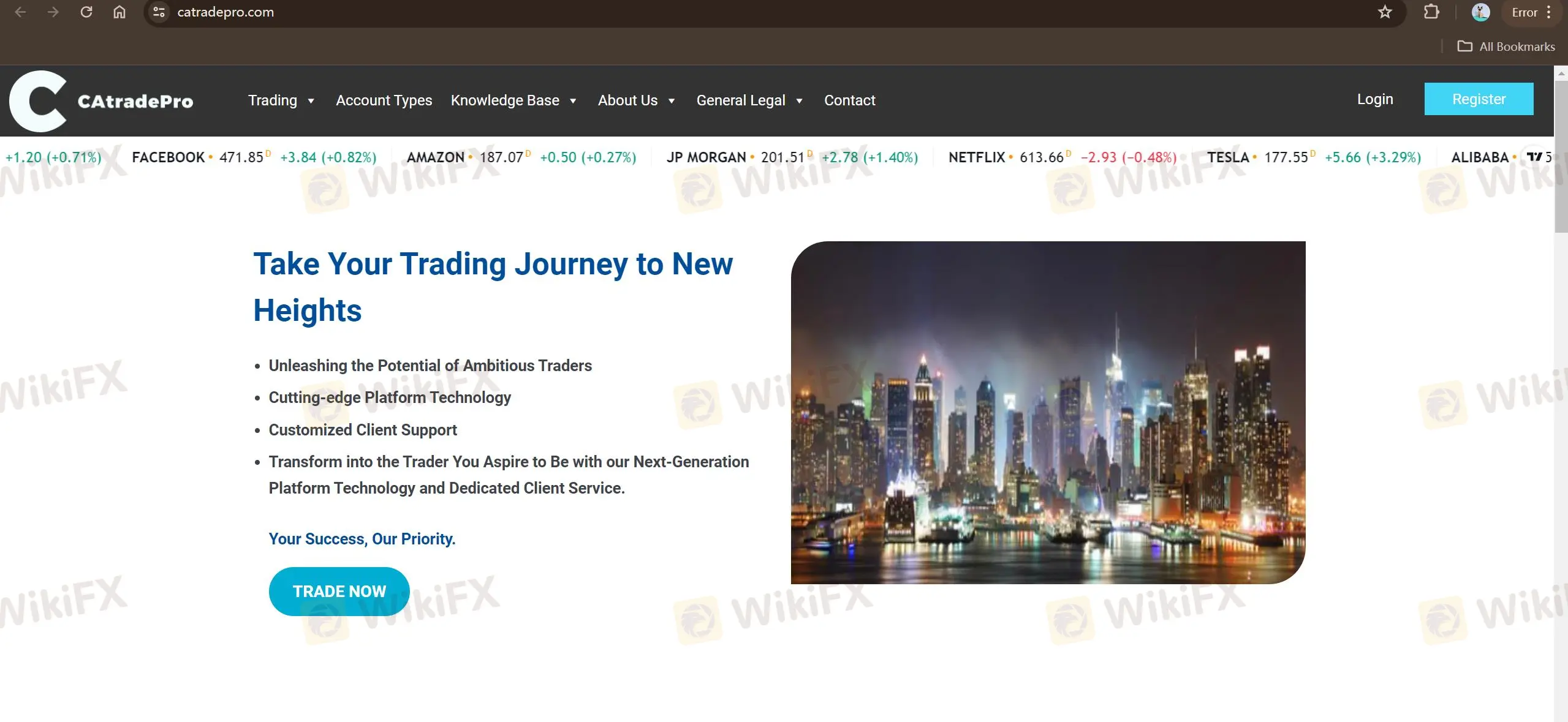 CatradePro's homepage CatradePro's homepage