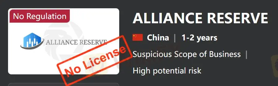 Ist ALLIANCE RESERVE seriös?