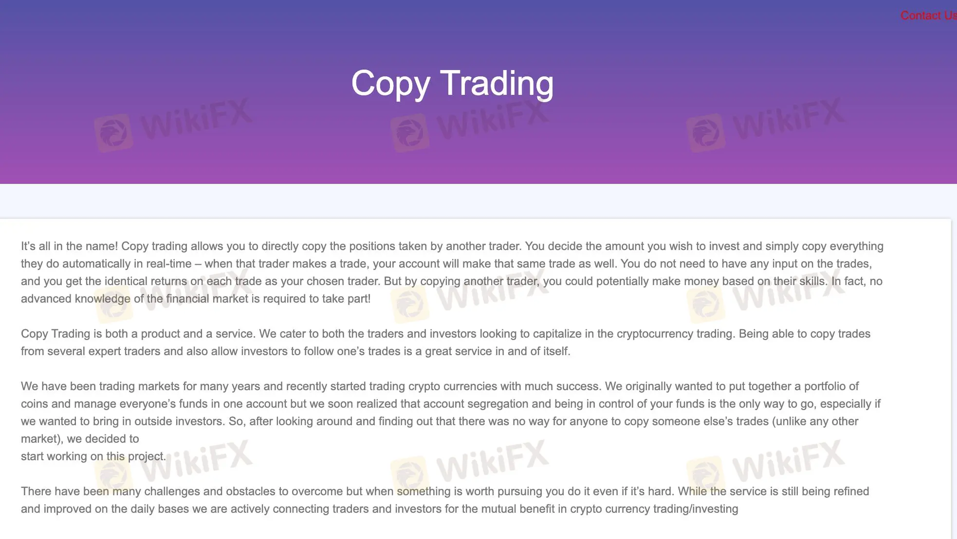 Copy Trading