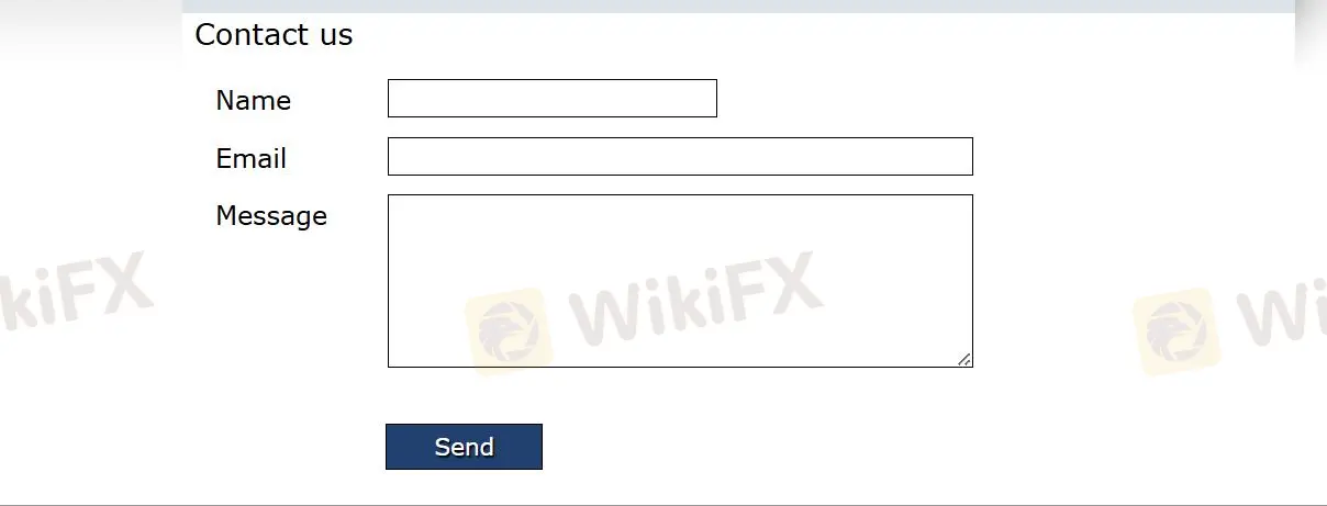 Formulario de contacto Formulario de contacto
