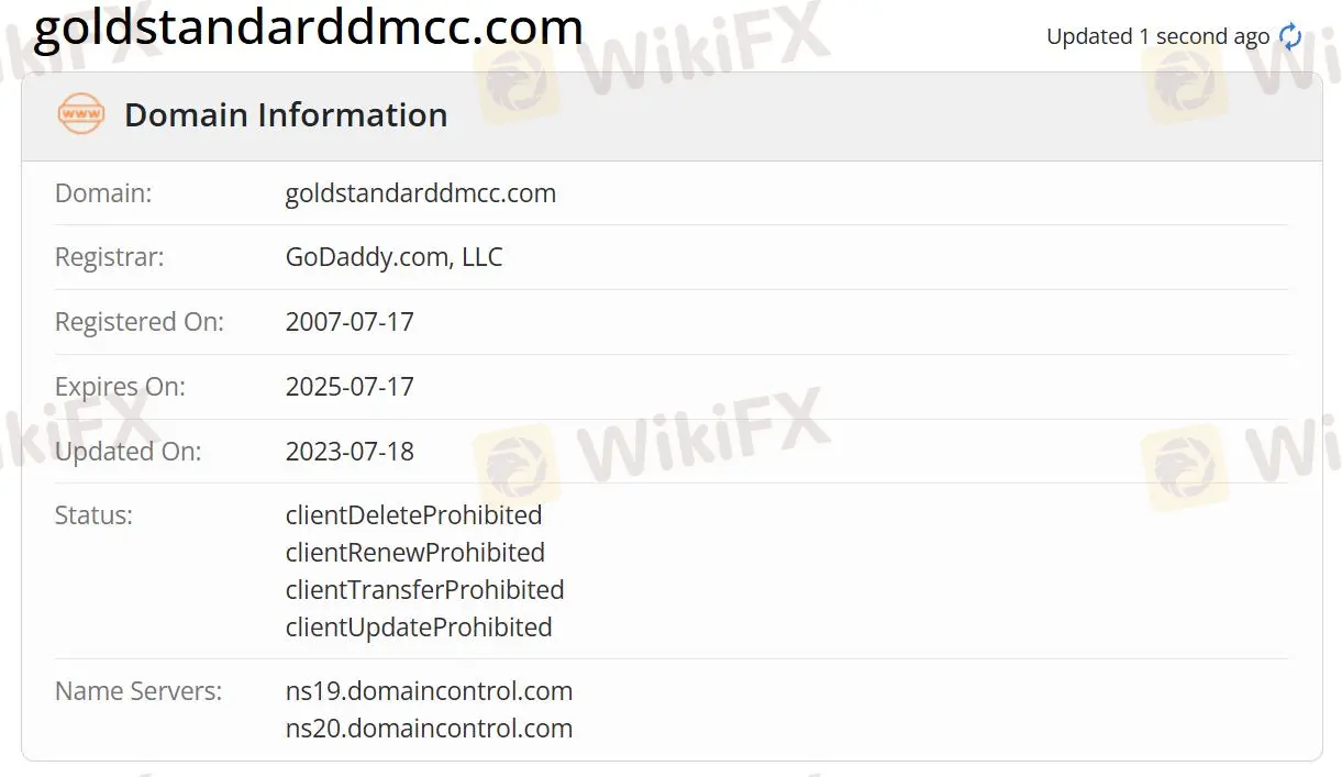 Est-ce que Gold Standard DMCC est légitime?