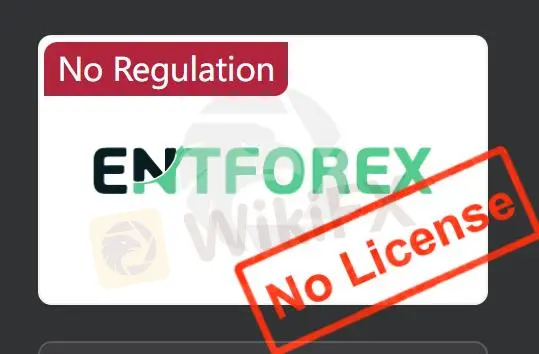 Является ли ENTFOREX законным?