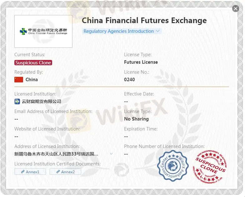 هل TIANLI FUTURES شرعية؟