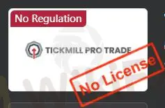 Apakah TickMill Pro Trade Legal?