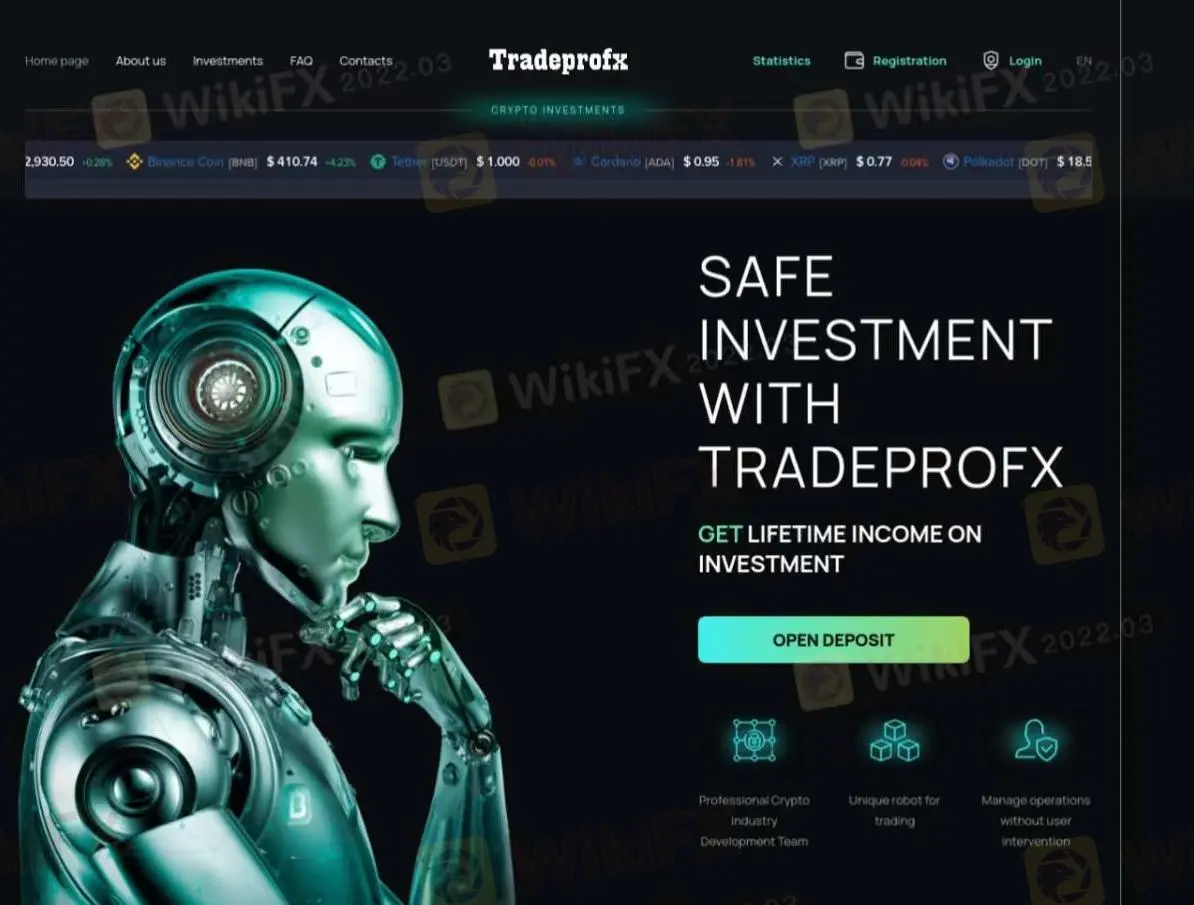 Tradeprofx معلومات