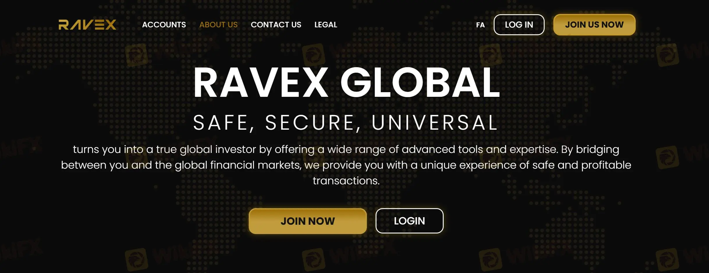 RAVEX GLOBAL Impormasyon