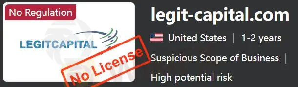 क्या legit-capital.com वैध है?