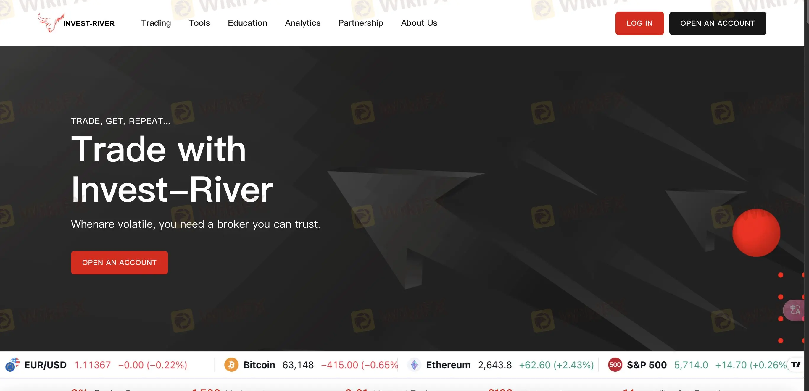Invest-River Trading Platform