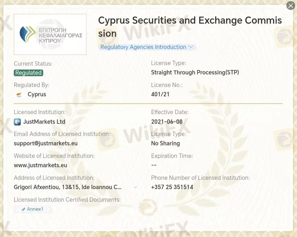 Is JustMarkets Legit?