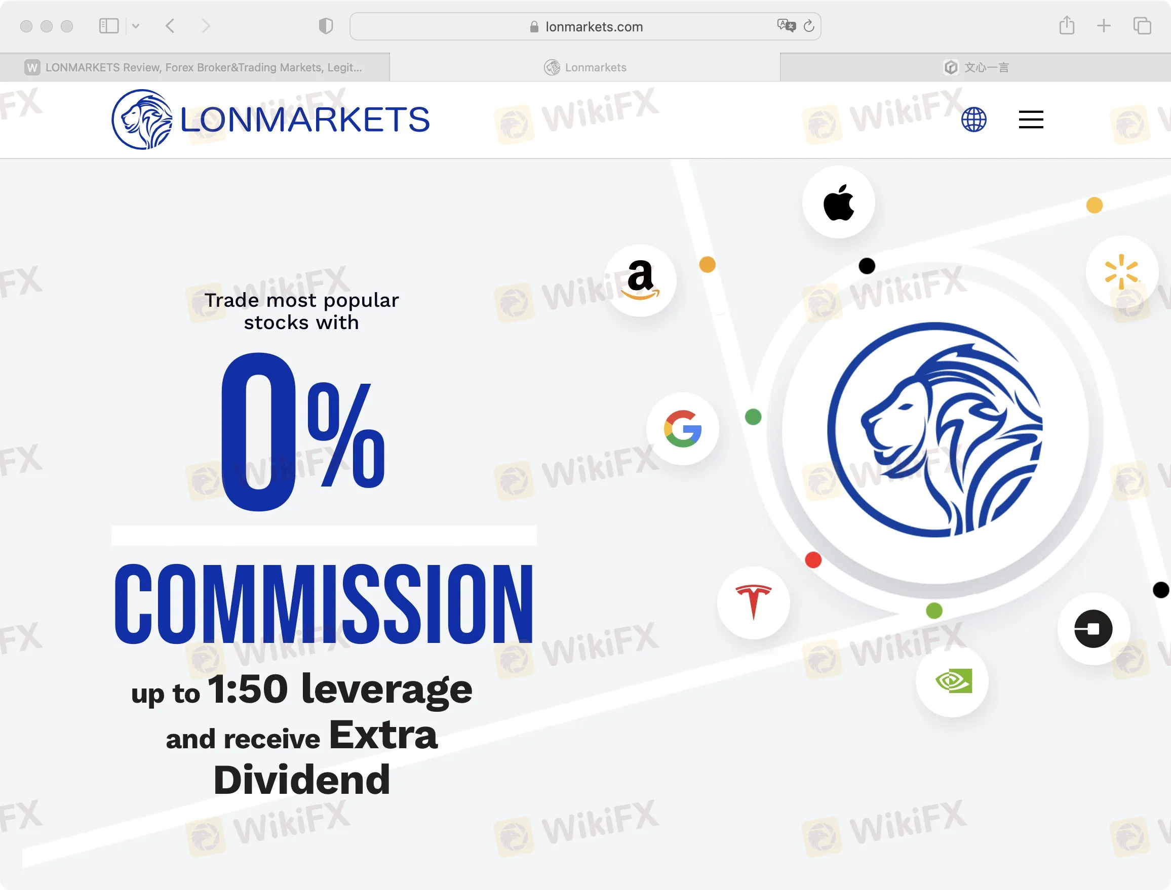 Información de LONMARKETS