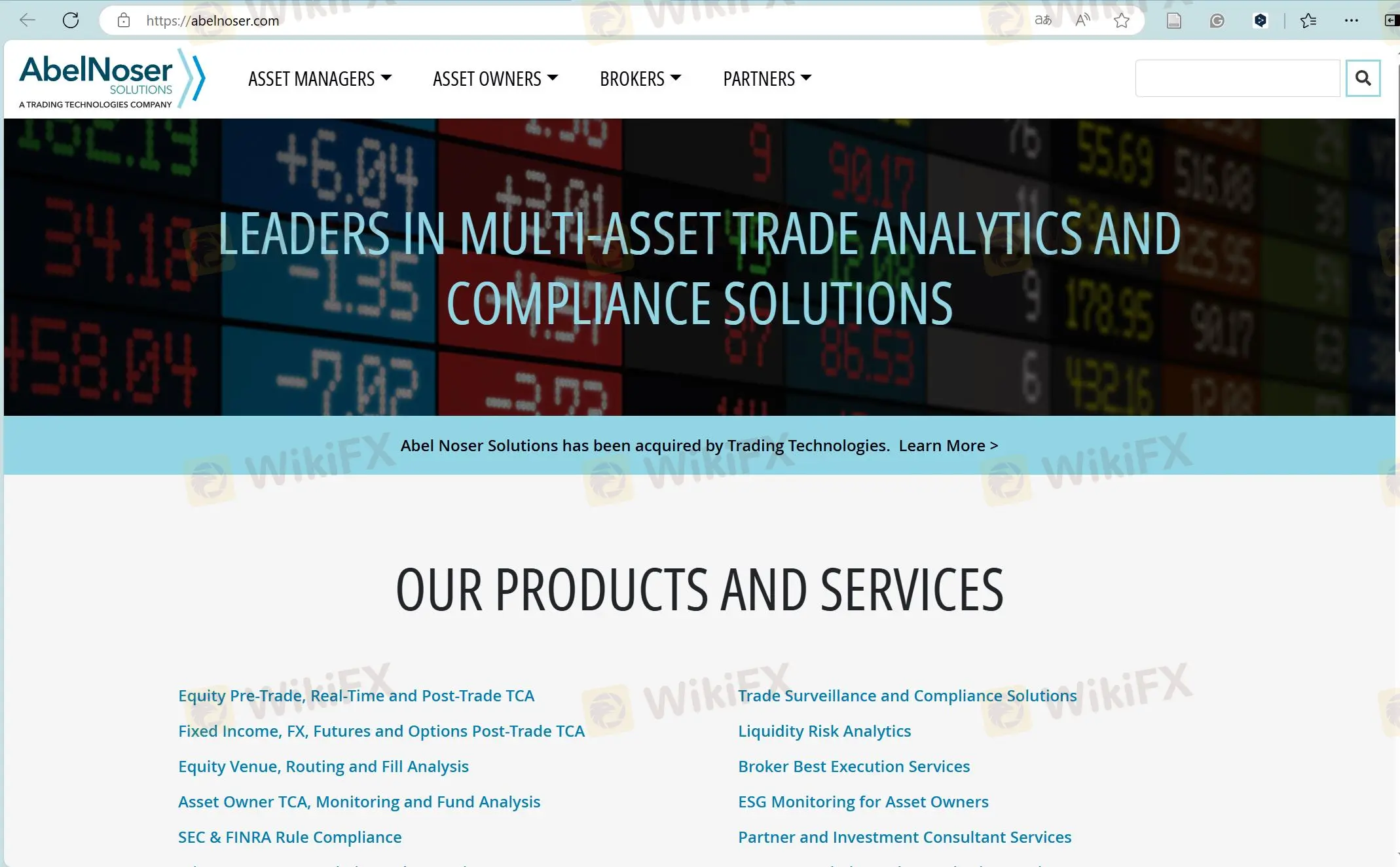 Abel Noser's homepage