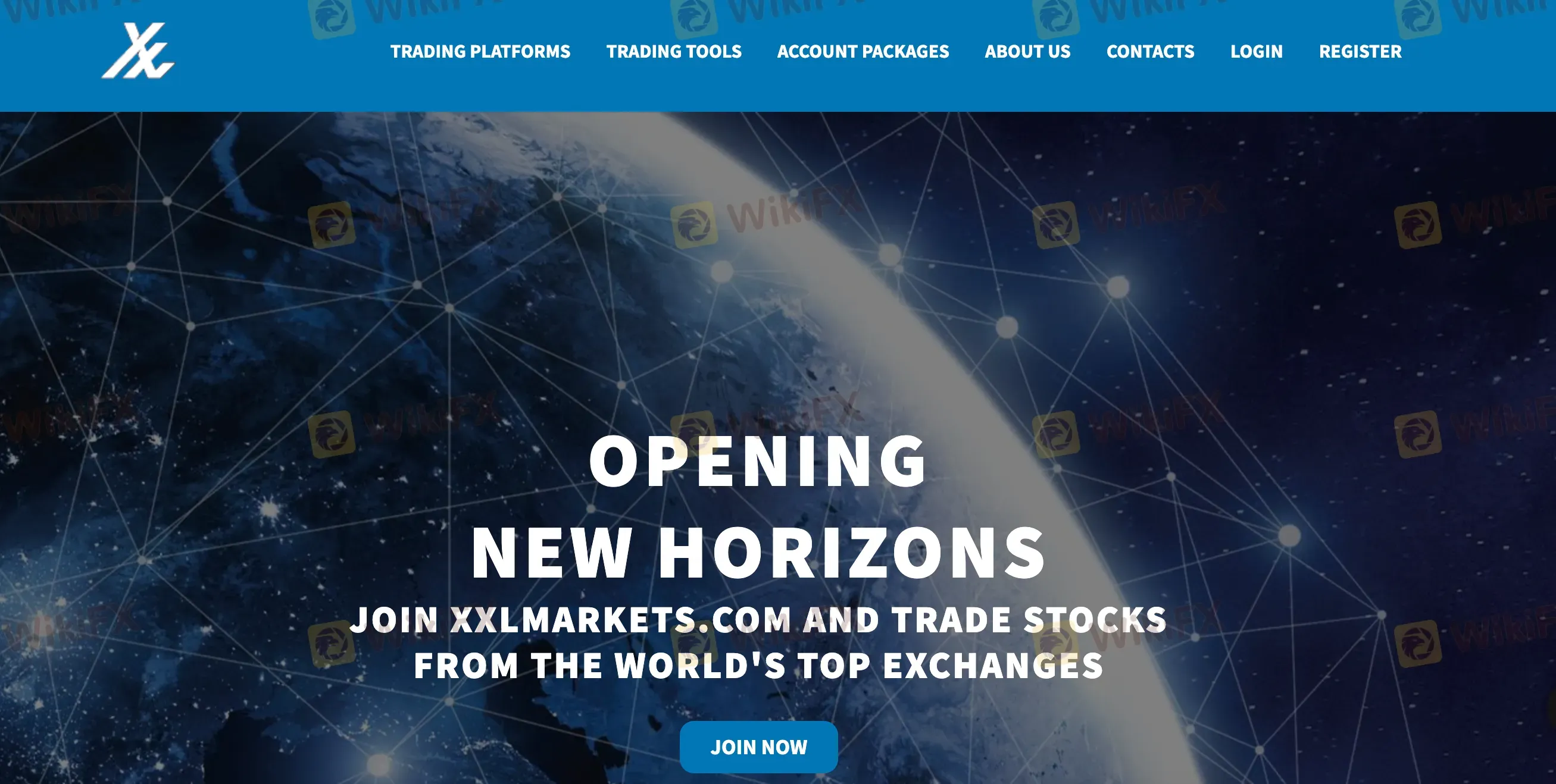 XXLMARKETS' homepage