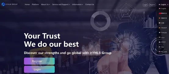 โฮมเพจของ HYHLB Group