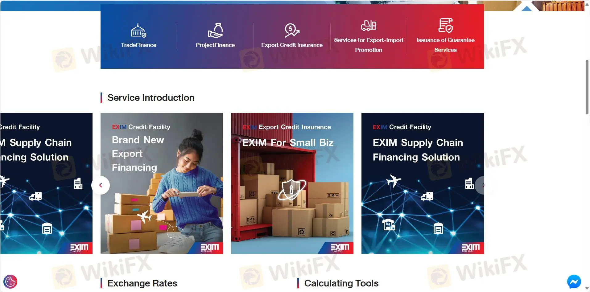 What Can I Trade on Export-Import Bank of Thailand?
