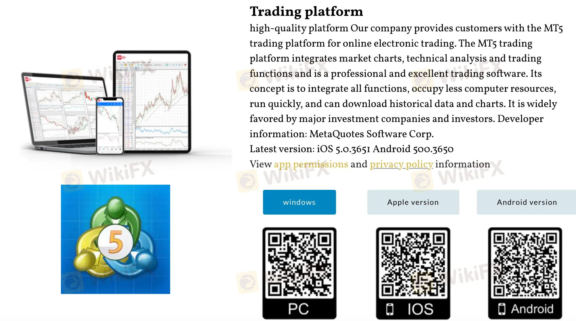 Trading Platform