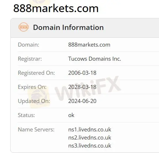 Ist 888 markets legitim?