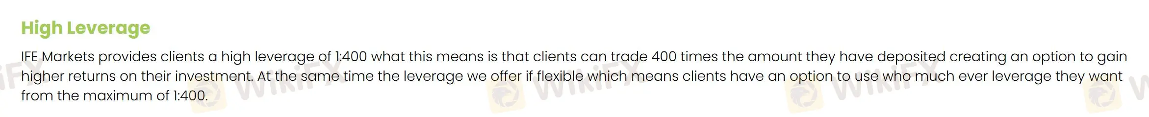 Leverage
