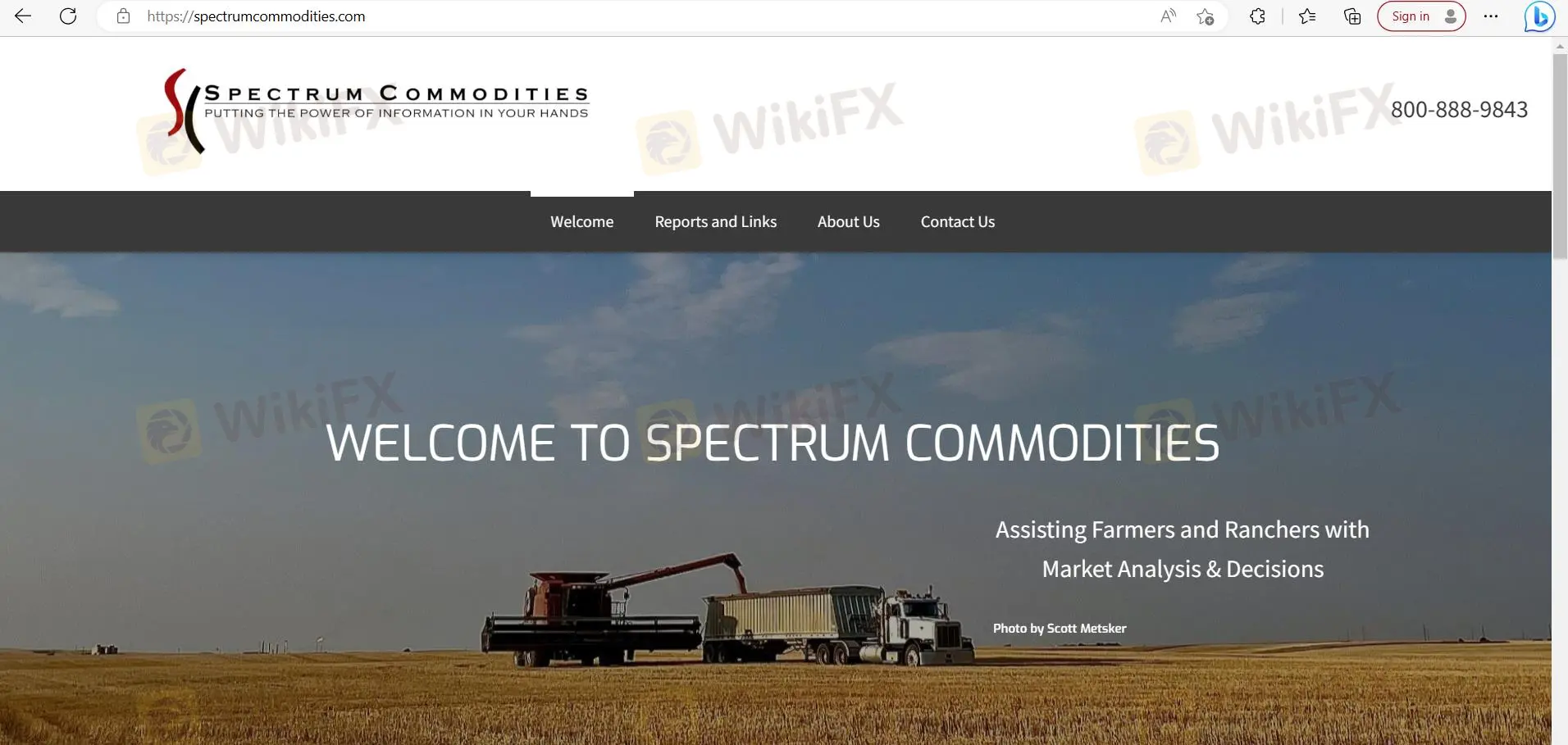 Spectrum Commodities Review Summary