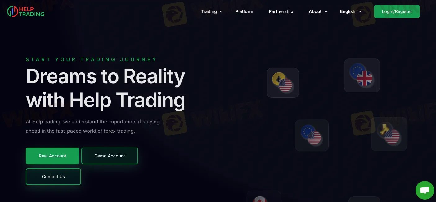 نظرة عامة على HelpTrading