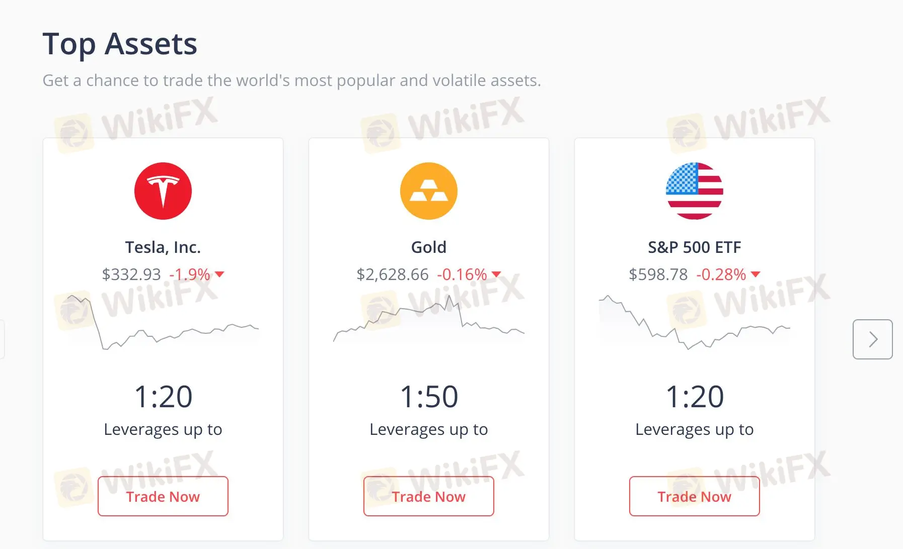 8xTrade पर मैं क्या ट्रेड कर सकता हूँ?