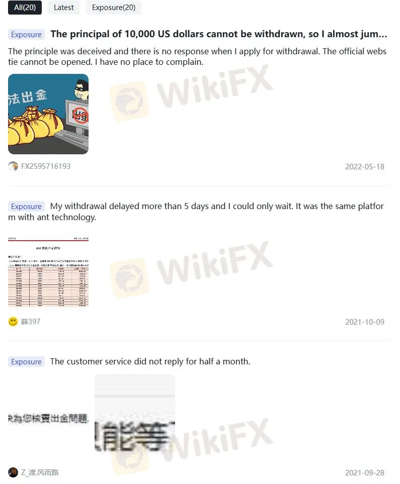 WikiFX'te Koderan Forex Hakkında Yapılan Olumsuz Yorumlar
