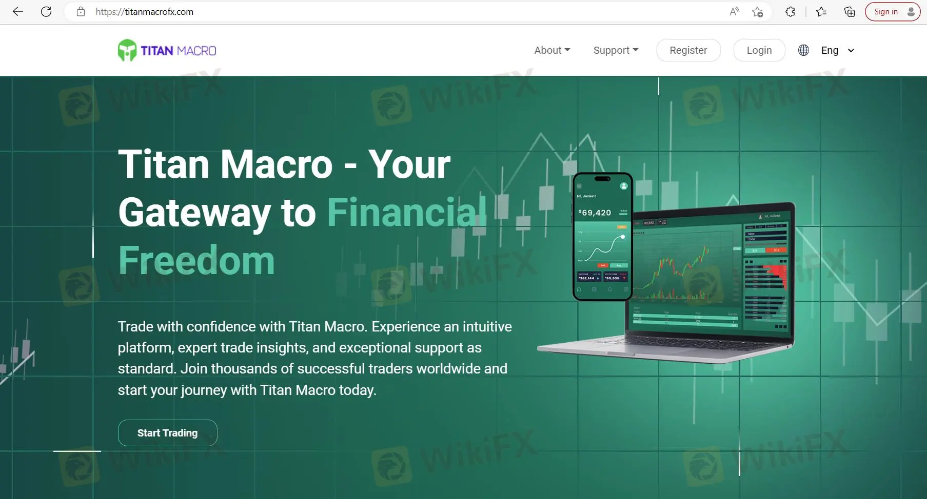 Titan Macro的主頁