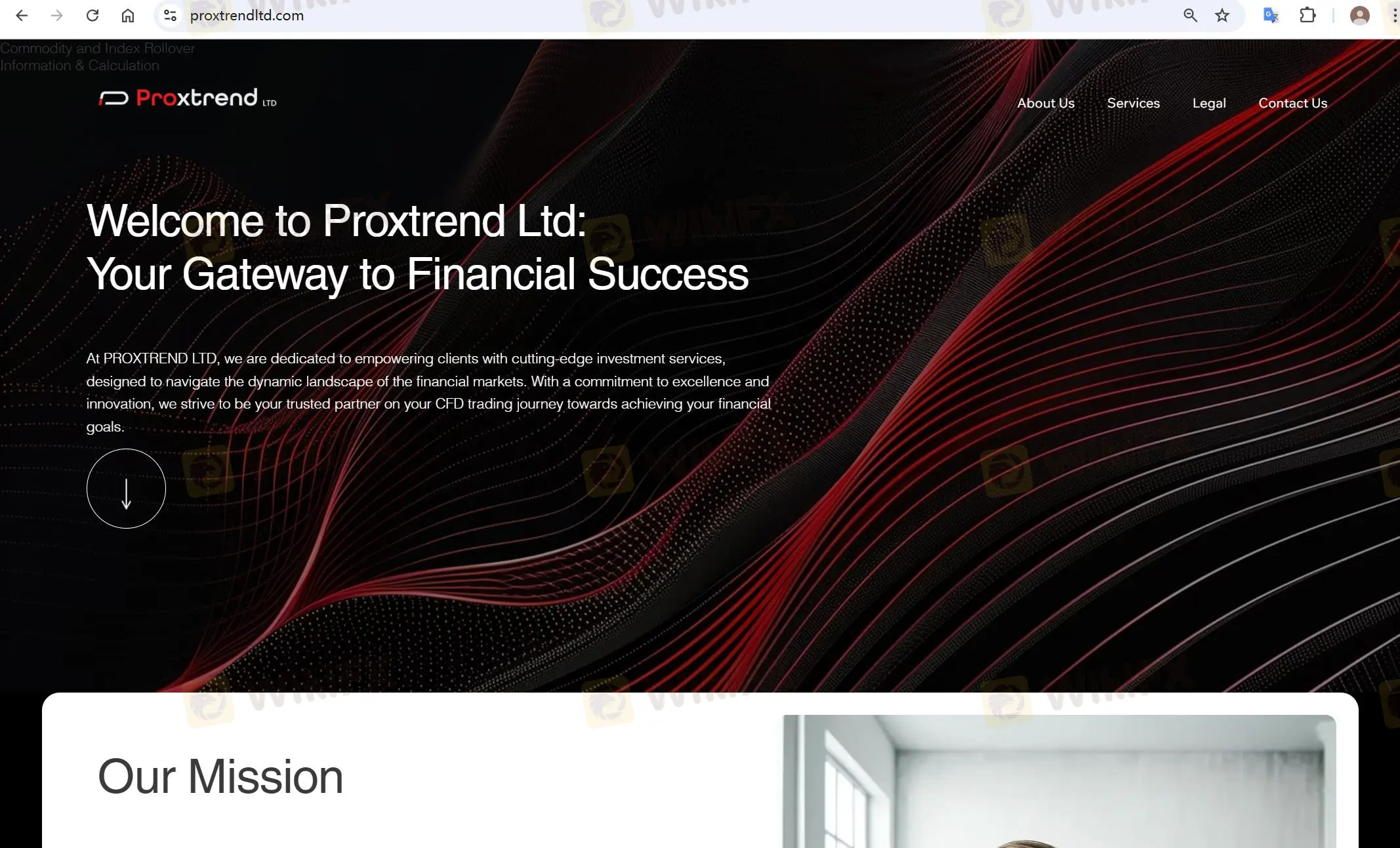 PROXTREND's homepage