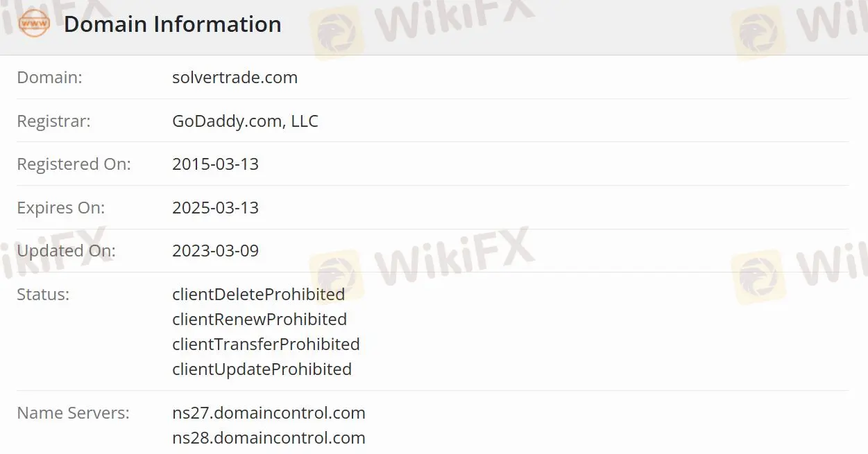 Легитимность Solver Trade