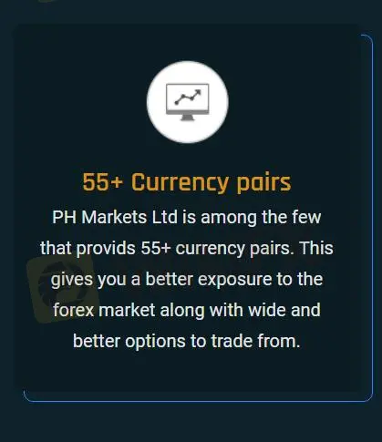 PH Markets可以交易什麼？