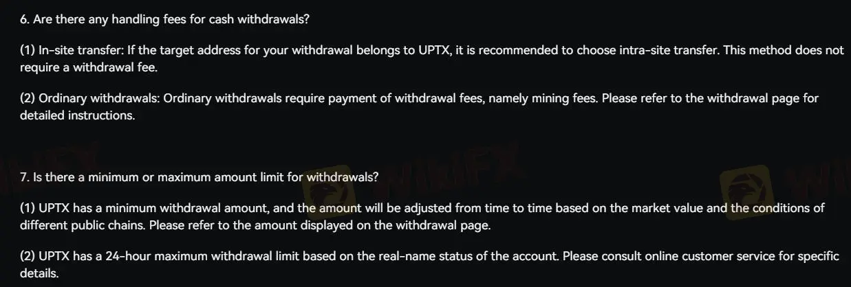 FAQ about withdrawals 2