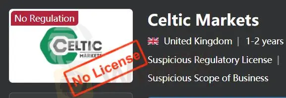 É Celtic Markets Legítimo?