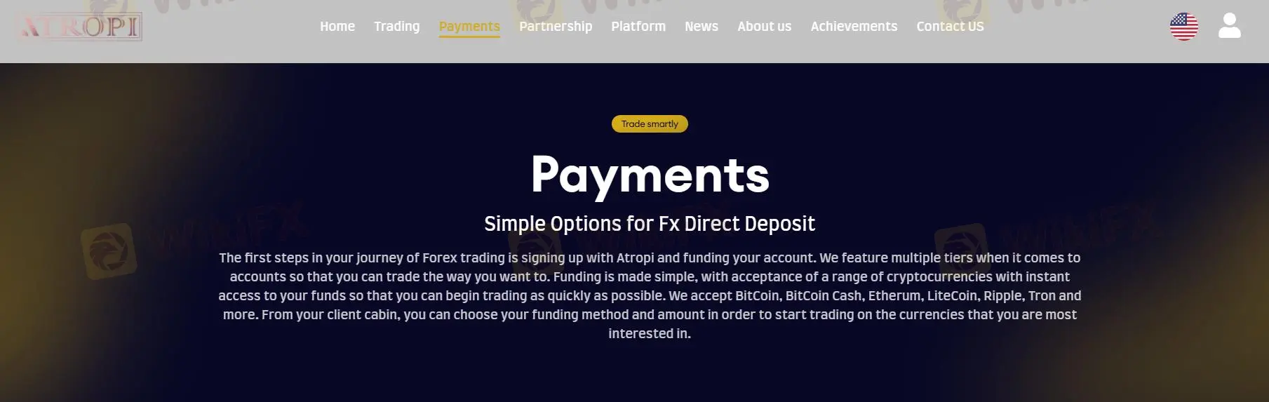 Deposit and Withdrawal