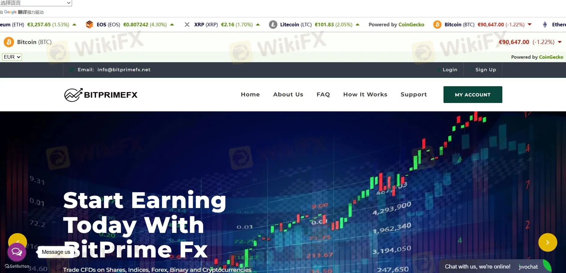 Bitprime FX 資訊