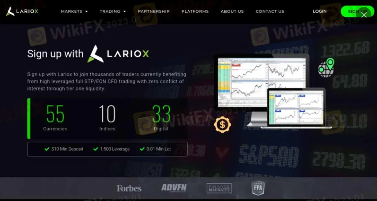 LARIOX Informasi
