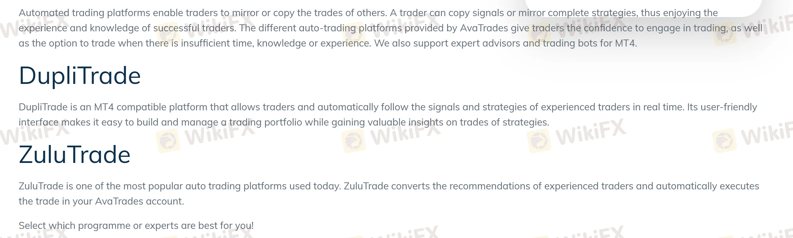 Trading Platform
