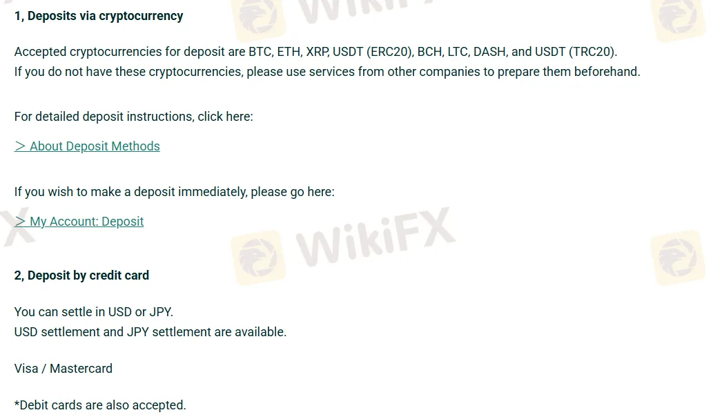 Deposit dan Penarikan