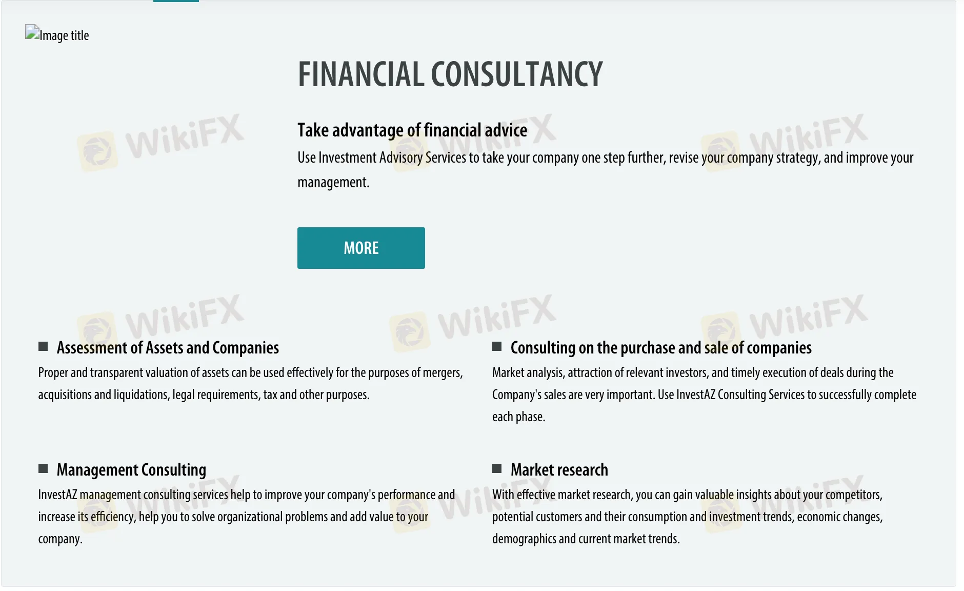  InvestAZ منتجات 2