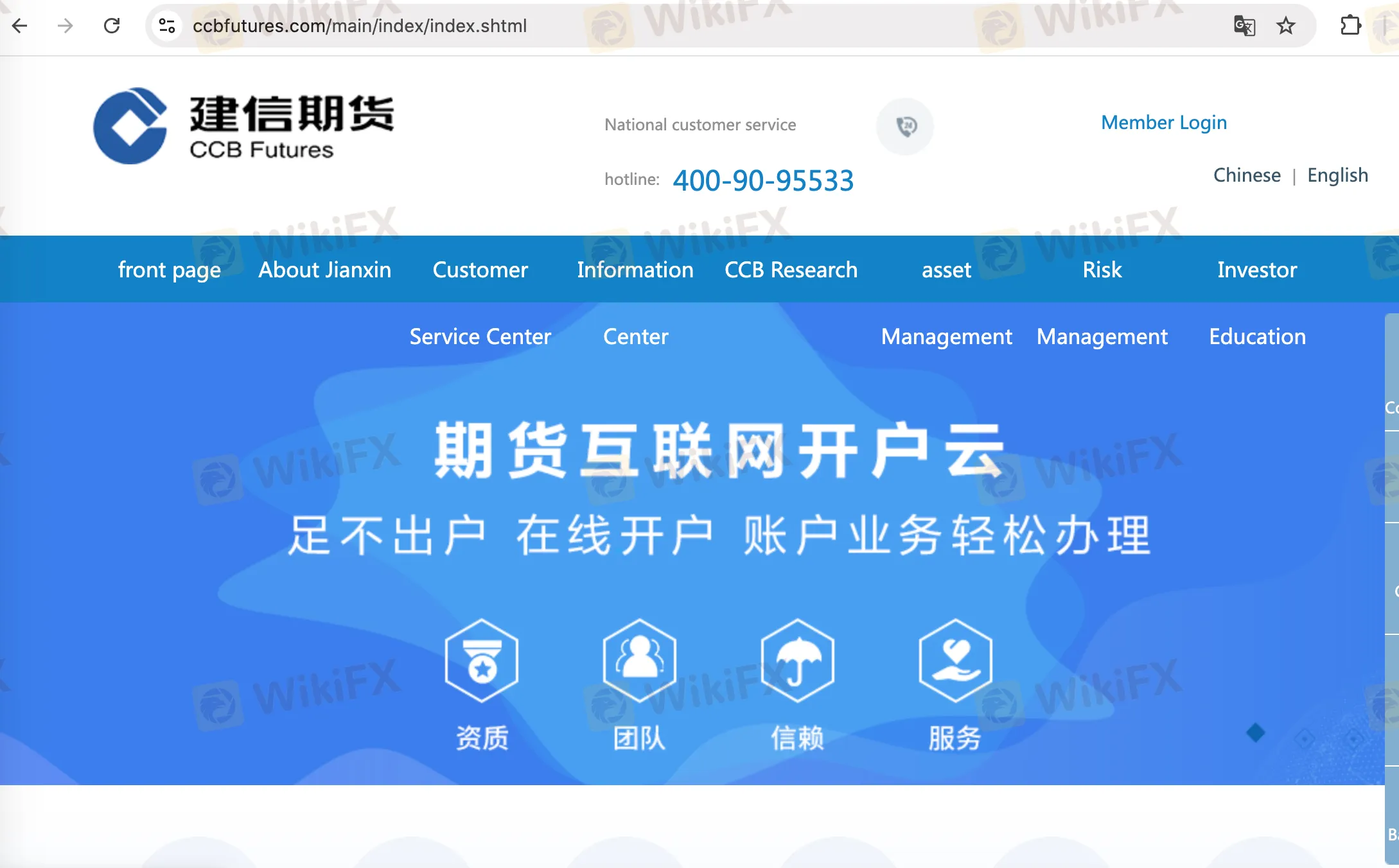 CCB Futures ข้อมูล