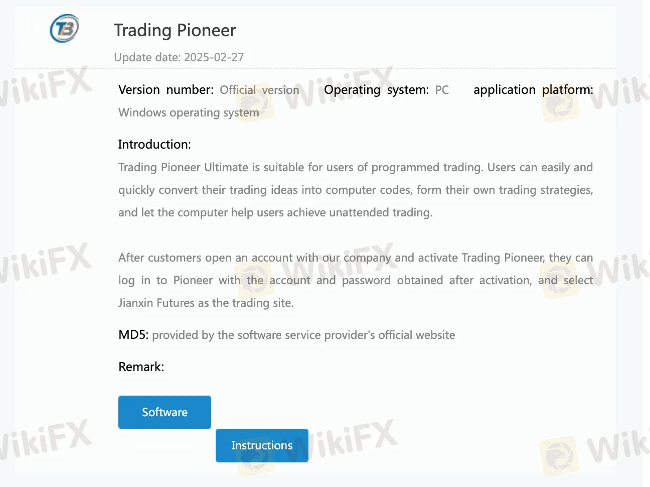 Trading Platform