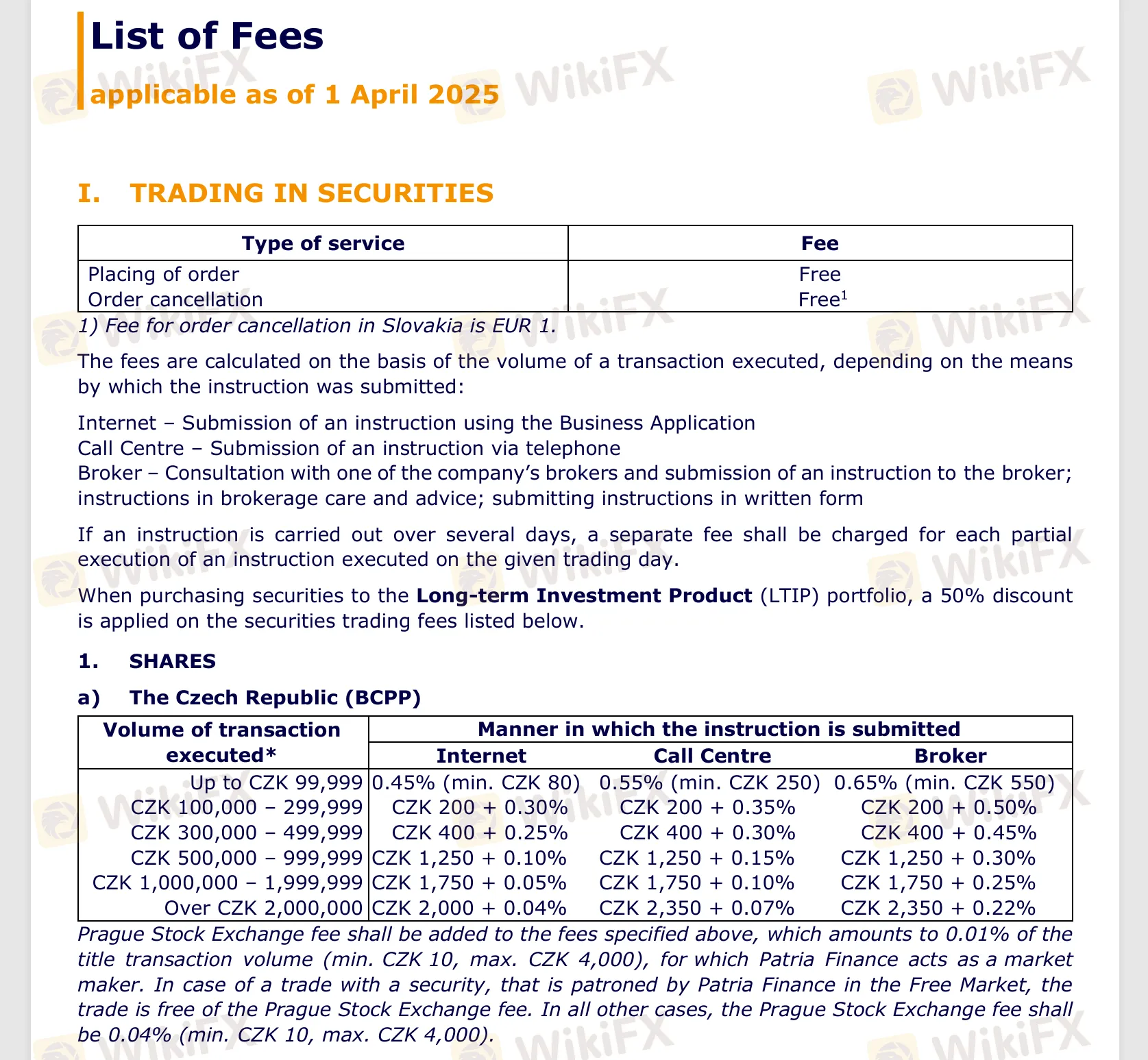 Fees