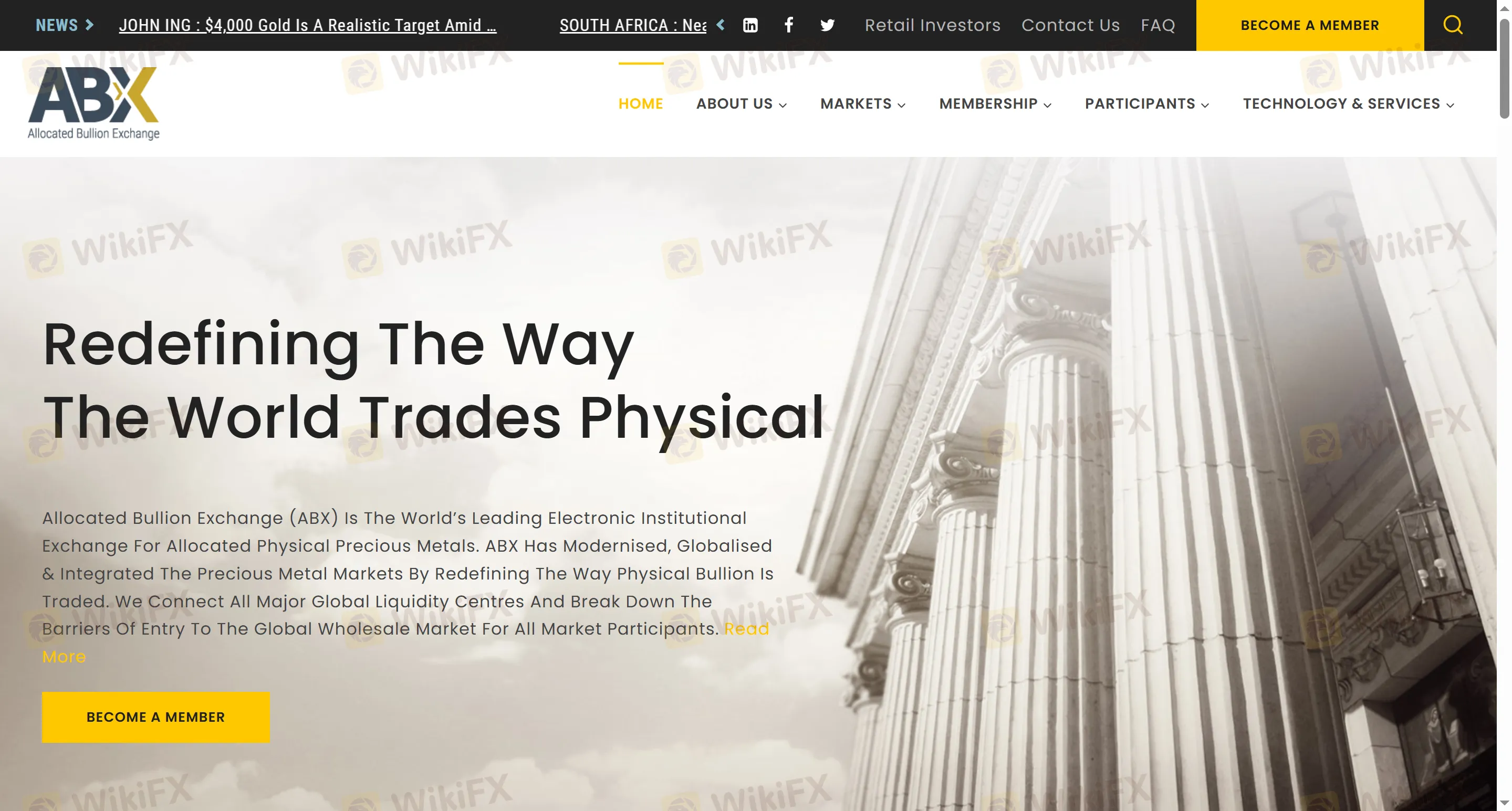 Allocated Bullion Exchange