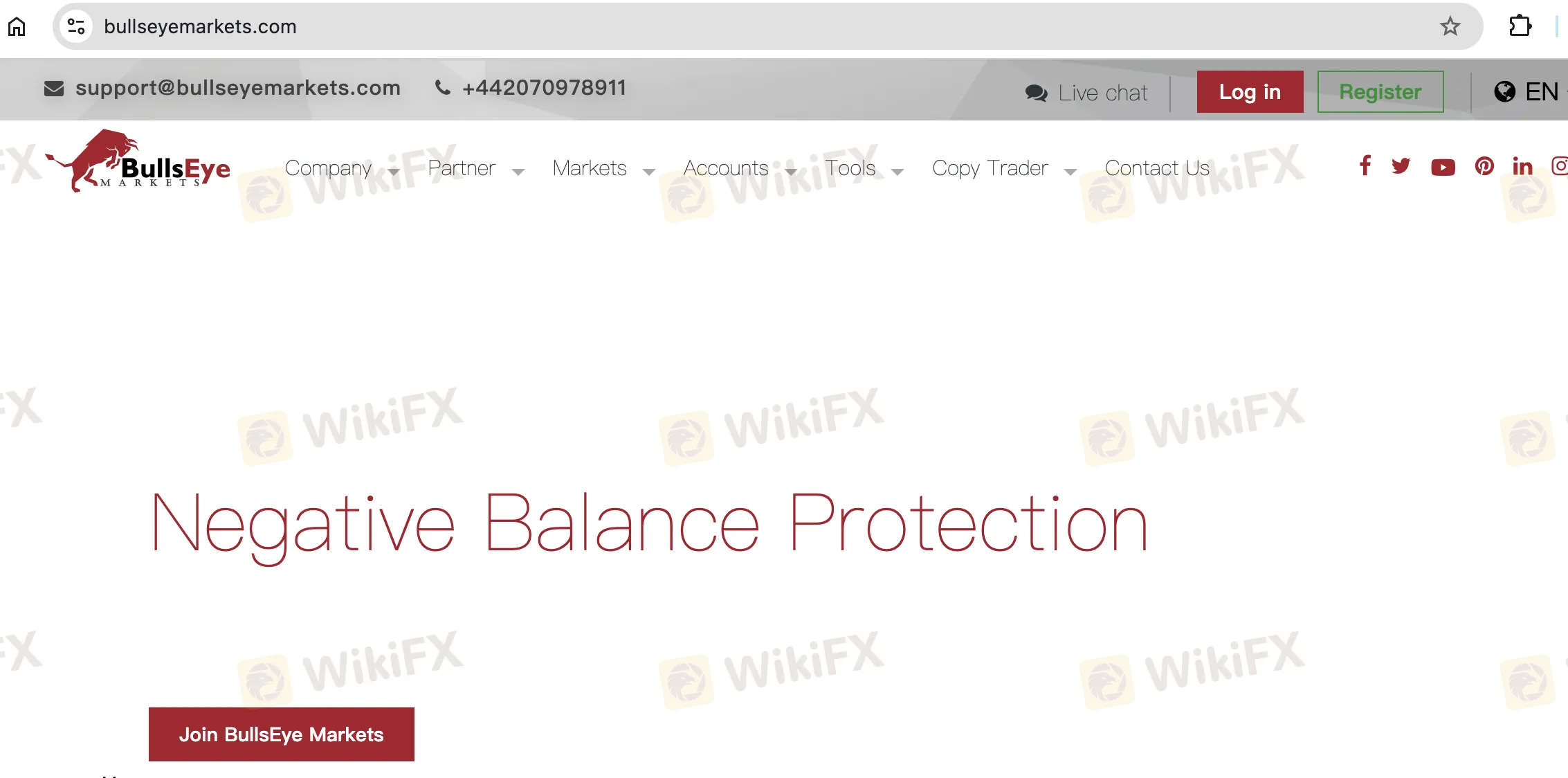 BullsEye's homepage