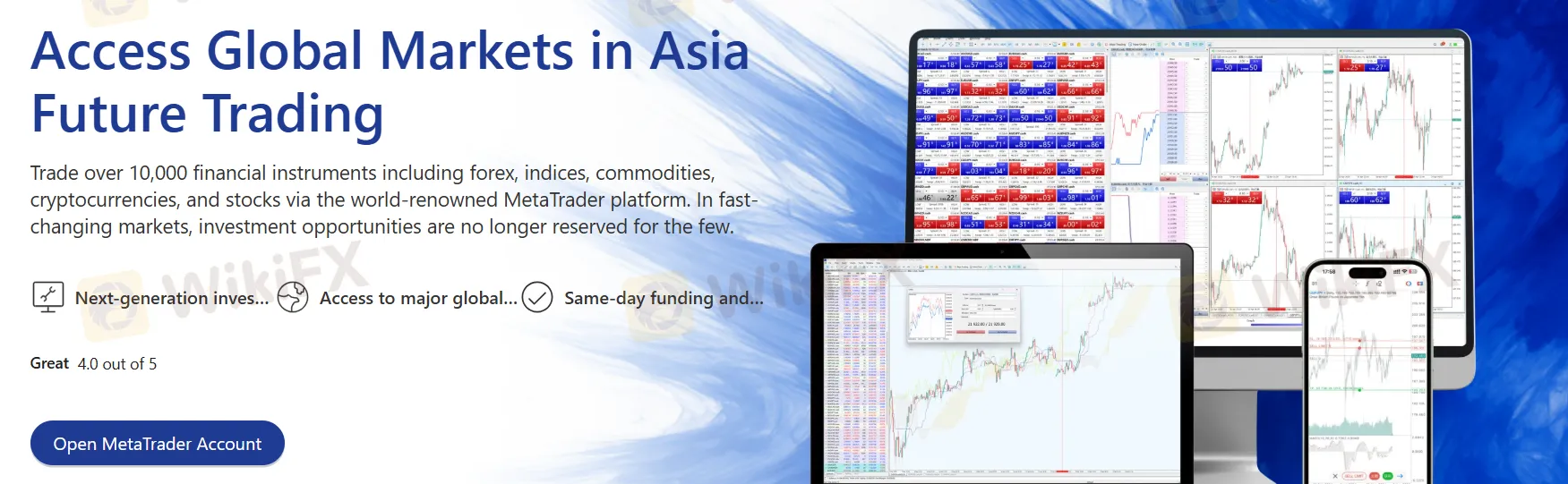 我可以在Asia Future Trading上交易什么？