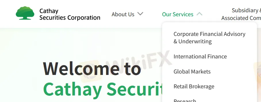 Cathay Securities Hizmetleri