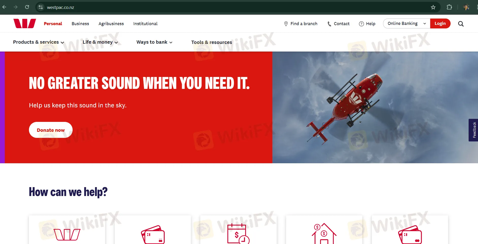 Información sobre Westpac