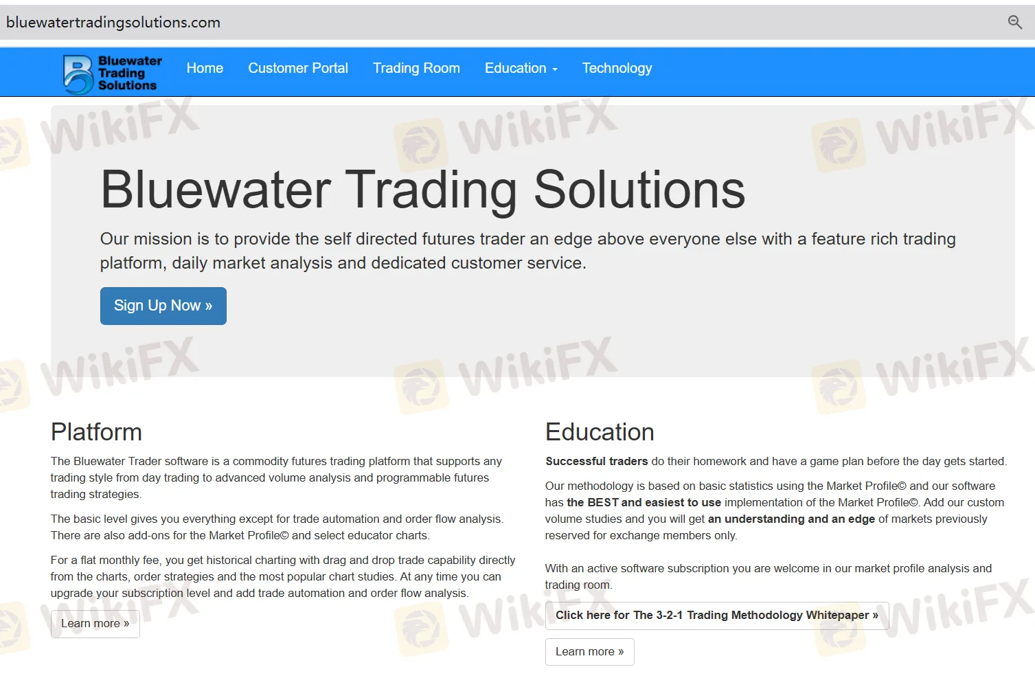 BLUEWATER's homepage