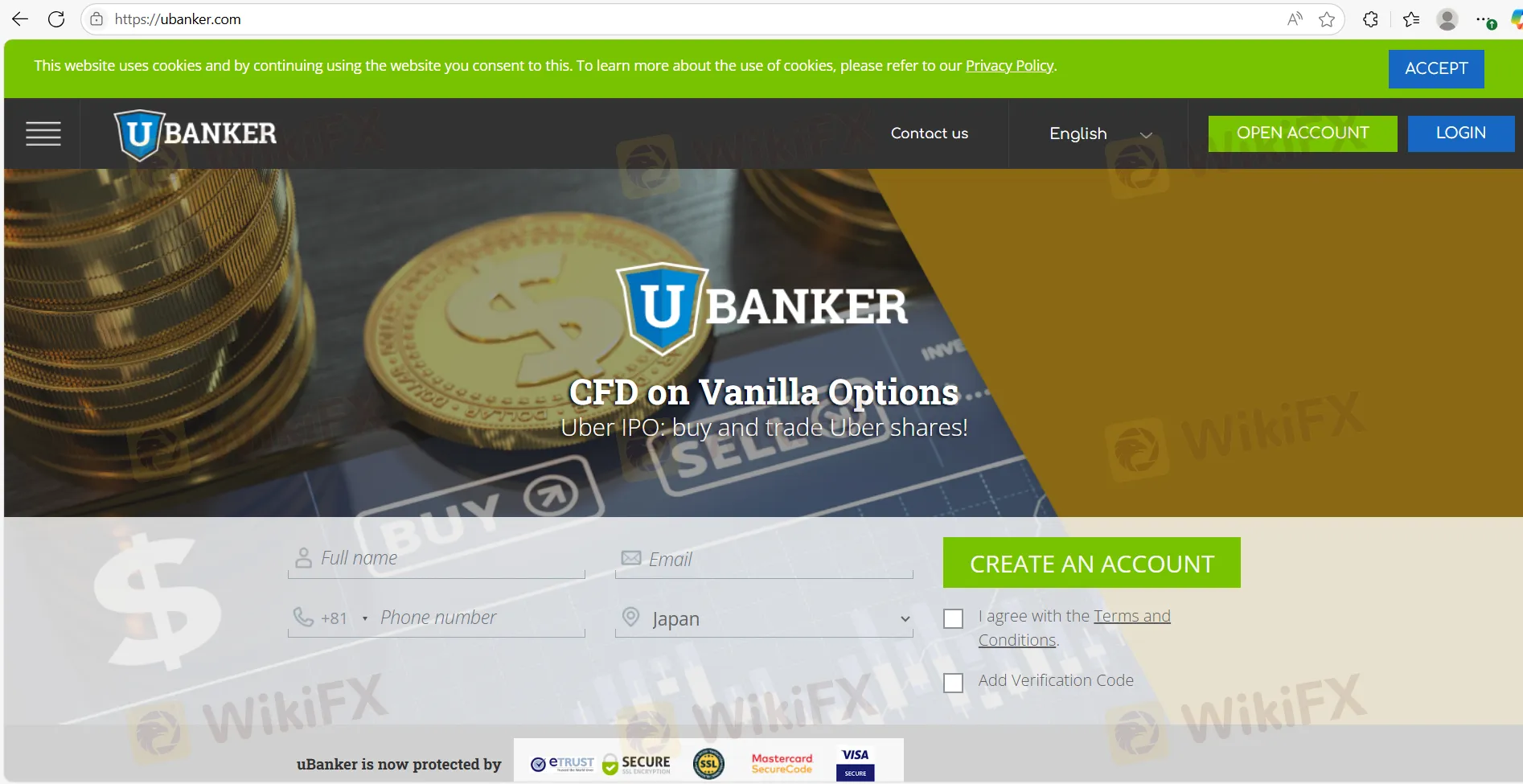Información de UBanker