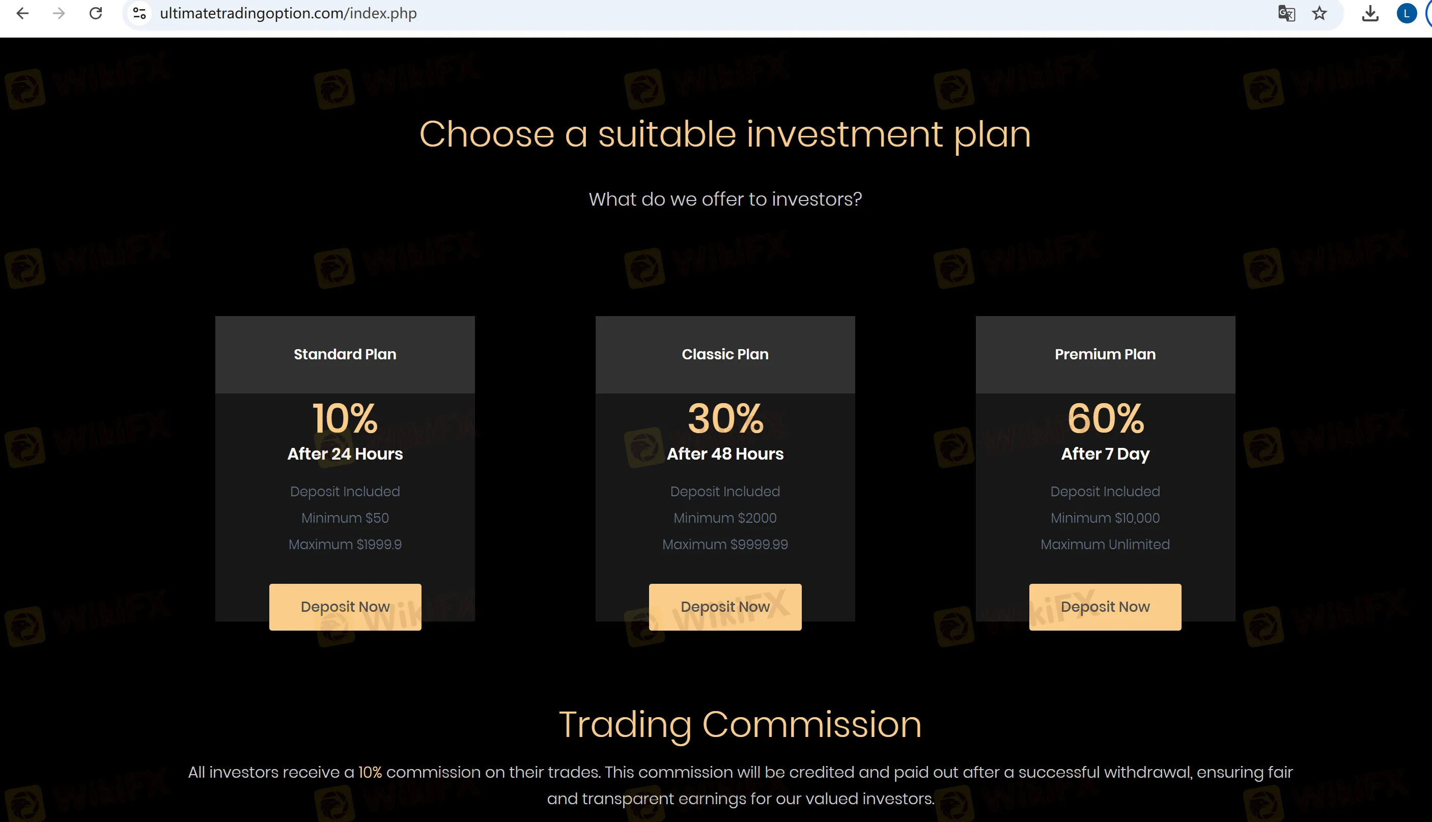 Investment Plan