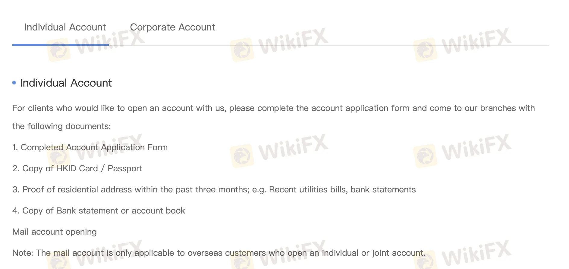 Account Type